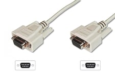 Digitus AK-610106-030-E VGA-kabel 3 m VGA (D-Sub) Beige