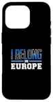 Coque pour iPhone 16 Pro Europe Lover Italie Allemagne Vacances European Vacay