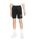 Nike CR7 Dry Dri-FIT Shorts Garcon Shorts Garçon Black/Total Orange FR: XL (Taille Fabricant: XL)