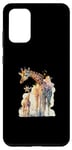 Coque pour Galaxy S20+ Maman Girafe Nouvelle Maman Safari Afrique pour la fête des mères