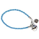 Bracelet cordon Hello Kitty modèle bleu