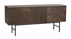 Rowico Home Clearbrook sideboard Ek/svart 160 x 75 cm