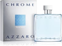 Azzaro Chrome, Eau de Toilette Aftershave, Fresh Citrus Fragrance, Perfume For 