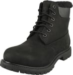 Timberland Six inch premium shearling lined WP boot Boot black