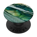 Elegant Dark green color Forest Green Pattern PopSockets Swappable PopGrip