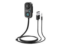 Savio Tr-13 - Bluetooth Hands-Free / Fm Transmitter För Mobiltelefon - Svart