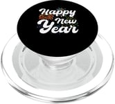 Bonne année, nouvelle année nouvelle fête 2024 Celebrations Party PopSockets PopGrip pour MagSafe