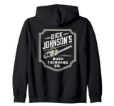 Dick Johnson's Bush Trimming Company, Landscape Gardener Zip Hoodie