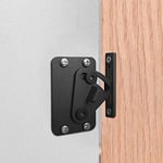 Acier inoxydable Verrous Noir pour portes et loquets pour Porte de grange coulissante - Stainless Steel Lock for Sliding Barn Wood Door