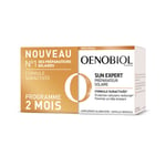 OENOBIOL SUN EXPERT Préparateur Solaire - Protection cellulaire renforcée* Favorise un hâle intense et éclatant Complément Alimentaire 2x30 capsules Programme 2 mois Capsule(S) 30x2 pc(s)