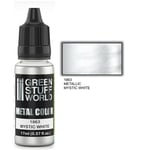 Metallic Paint MYSTIC WHITE 17ml - acrylic brush airbrush modelling hobby