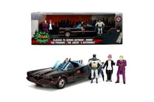 Jadatoys 253215011 - 1:24 Batman 1966 HWR Deluxe Batmobile - Neuf