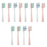 12Pcs Toothbrush Heads Replacement for  Y1/U1/U2 Electric Tooth Clean3261