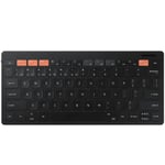 Clavier Sans Fil QWERTZ Raccourci Hot Key Mode DEX Samsung Noir