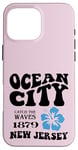 Coque pour iPhone 16 Pro Max ocean city catch the waves 1879 new jersey esthétique voyage