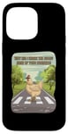 Coque pour iPhone 14 Pro Max Chicken Funny Why Did I Cross The Road No of Your Business