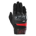 Furygan Galax Evo - Gants Moto Homologués Hommes - Eté Légers Respirants - Protection Paume Cuir - Ventilation Ventilé - Touch Screen - écran Tactile