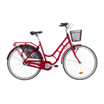 Vilma 28" 3-speed Classic Red 24, stadscykel, dam