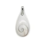 Gomati Chakra Stone Pendant Droplet