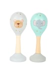 Small Foot - Wooden Baby Rattle Maracas Animal Set of 2