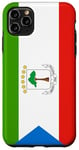 Coque pour iPhone 11 Pro Max Guinée équatoriale Drapeau Cadeau Guinéens de l'Équateur