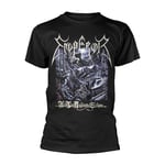 EMPEROR - IN THE NIGHTSIDE ECLIPSE BLACK T-Shirt, Front & Back Print X-Large