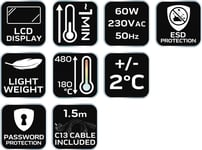 Lödstation SL1, 60W, 180-480 °C