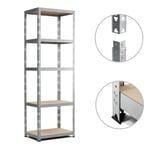 Etagere de Rangement modulable et polyvalente pour atelier, garage, cave...Charges Lourdes 172x75x30cm - Gris - Gris