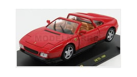 Newsstand AB24F026 Ferrari - 348TS Spider 1989 - with Showcase - Red