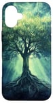 iPhone 16 Plus Fantasy Yggdrasil Tree Life Nature Spirituality Case