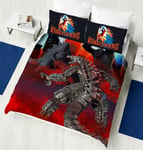 Godzilla Vs Kong Double Duvet Cover Battle Royale Official Reversible Bedding