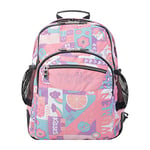 TOTTO Unisex's School Backpack Ice Cream and Fruit-Crayola, Multicoloured, Normal