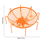 Halloween hämähäkki karkkia hedelmäkori keksejä välipalalautanen halloweenjuhlien kodinsisustustemppu tai herkkutarvikkeita lapsille lahja