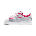 Puma Mixte Enfant Smash V2 Butterfly V Inf Baskets, Violet (Heather-NRGY Rose White 04), 23 EU