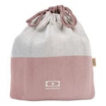 Monbento Pochette L - Rose Natural - 1 stk. Kjøkken Drikkeflasker og matbokser Hjem & Fritid