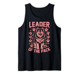 Leader of the Pack Dog Dad Tank Top