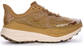 Hoka Stinson 7 Agility Plush Jacquard Mesh Running Shoe Wheat Mens Size 6 - 12