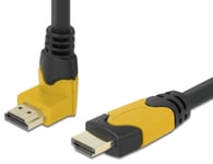 Delock 90° Opad Vinklet HDMI kabel - UHD 8K/60Hz - 3 m
