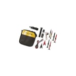 Fluke TLK289 Set de cordons de mesure de sécurité pinces crocodile, mâle 4 mm, pointe de test mâle 4 mm rouge, noir 1 p