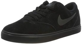 Nike Homme SB Check Suede (GS) Sneakers Basses, Noir (Black/Black/Anthracite 001), 40 EU