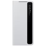 Smart Clear View Cover S21 Ultra Gris Clair