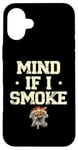 Coque pour iPhone 16 Plus Mind If I Smoke Griller Grill Cook BBQ Grill Grill Barbecue