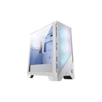 MSI MAG FORGE 320R AIRFLOW Micro Tower Transparent White