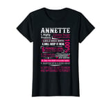 Ten Facts About Women Name Is Annette Gift First Name T-Shirt