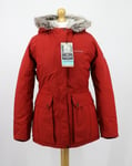 CRAGHOPPERS ELISON WOMENS JACKET UK 8 EU 34 VINTAGE RED RRP £200 AD