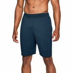 Under Armour Ua Mens Raid 2.0 Mk1 9 Inch Blue Sports Gym Training Shorts