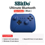 8BitDo - Ultimate Wireless Bluetooth Controller Gamepad lataustelakalla Nintendo Switchille, PC, Windows 10, 11, Steam Deck