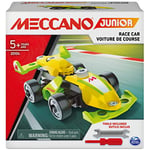 MECCANO Kit de Construction de Voiture de Course à Vapeur pour Enfants à partir de 5 Ans, 6058606, Gris, Moyen