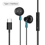 OLAF Type-C ¿couteurs Filaire Casque Mains Libres Casque Sport 3.5mm Casque Avec C¿ble ¿couteur Pour Samsung Xiaomi ¿couteurs-G9 modele-Type C_XINENGJI