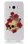 Mobilskal Samsung Galaxy J5 2016 Skull&Roses